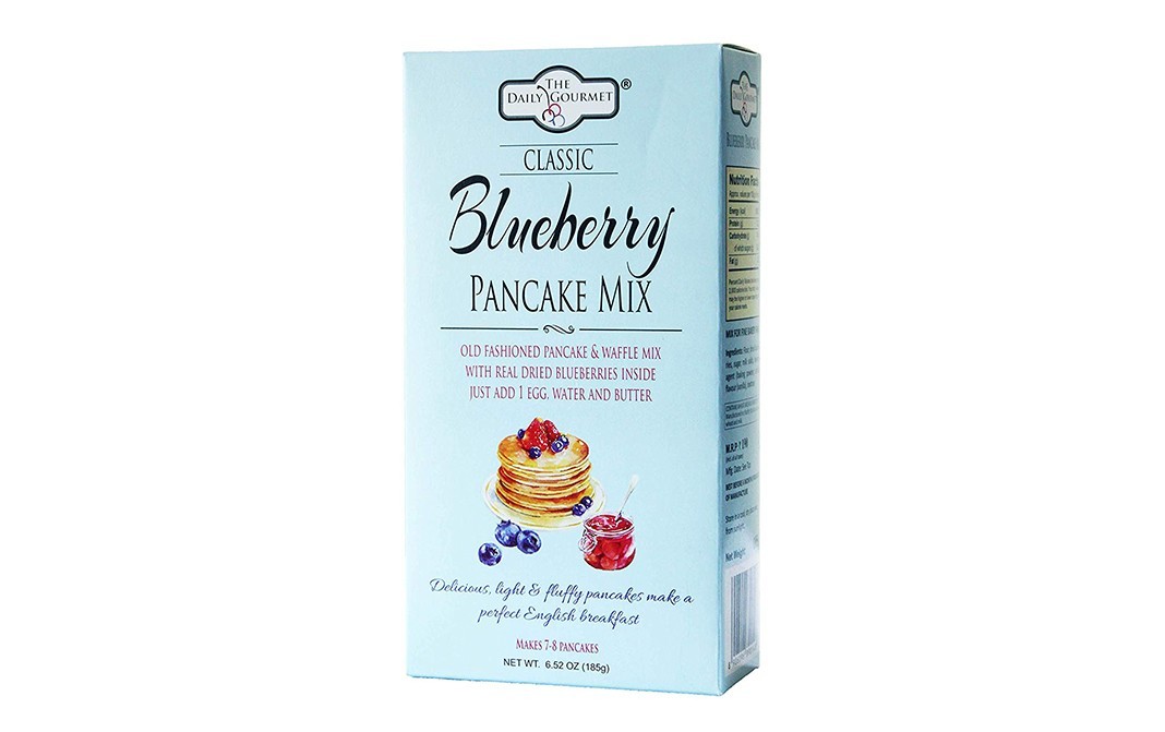 The Daily Gourmet Blueberry Pancake Mix    Pack  185 grams